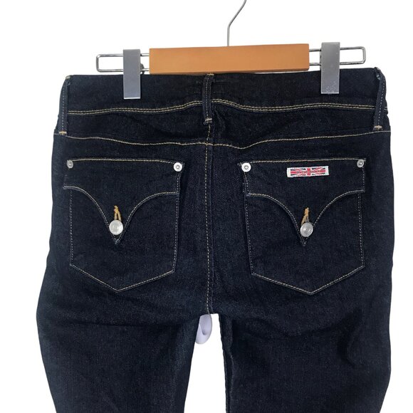 NWOT HUDSON Collin Midrise Skinny Dark Wash Jeans Size 26 - Picture 7 of 9